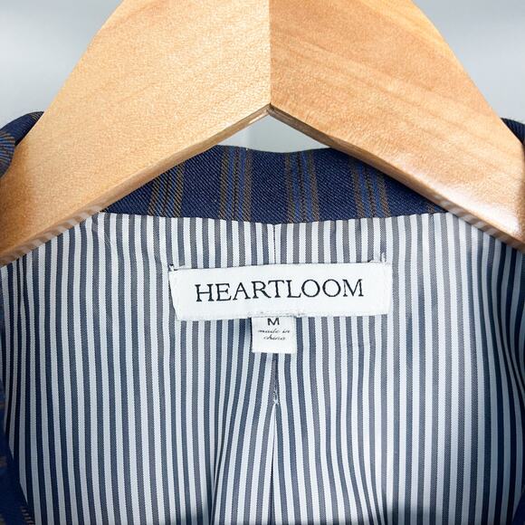 Anthropologie Heartloom Joplin Striped Blazer - Picture 3 of 9